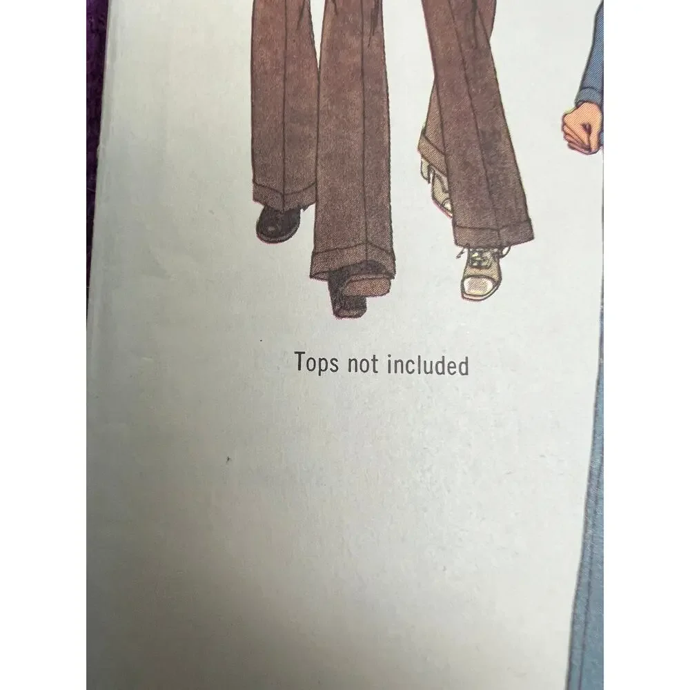 Simplicity 5285 Mens wide leg  pants size 40 waist 34in